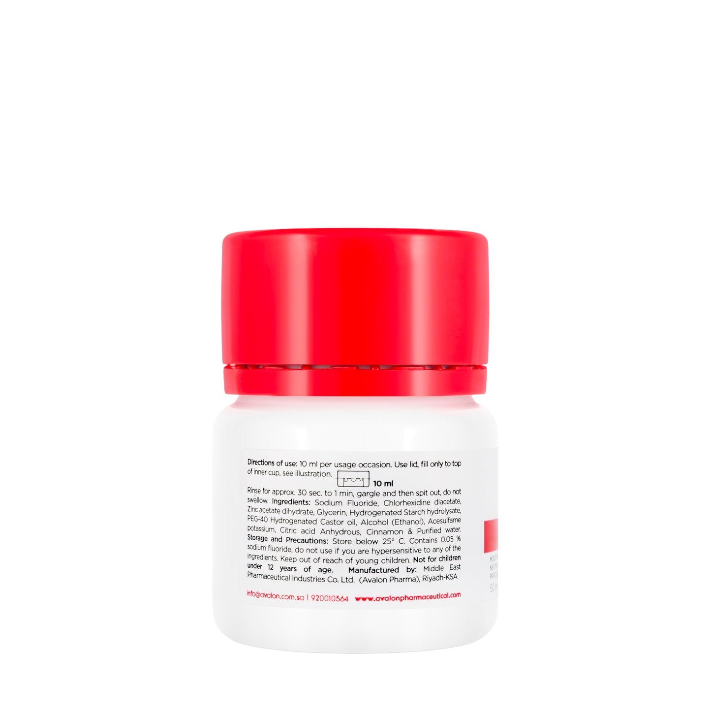 Avalon Ez12 Cinnamon Mouthwash 50Ml