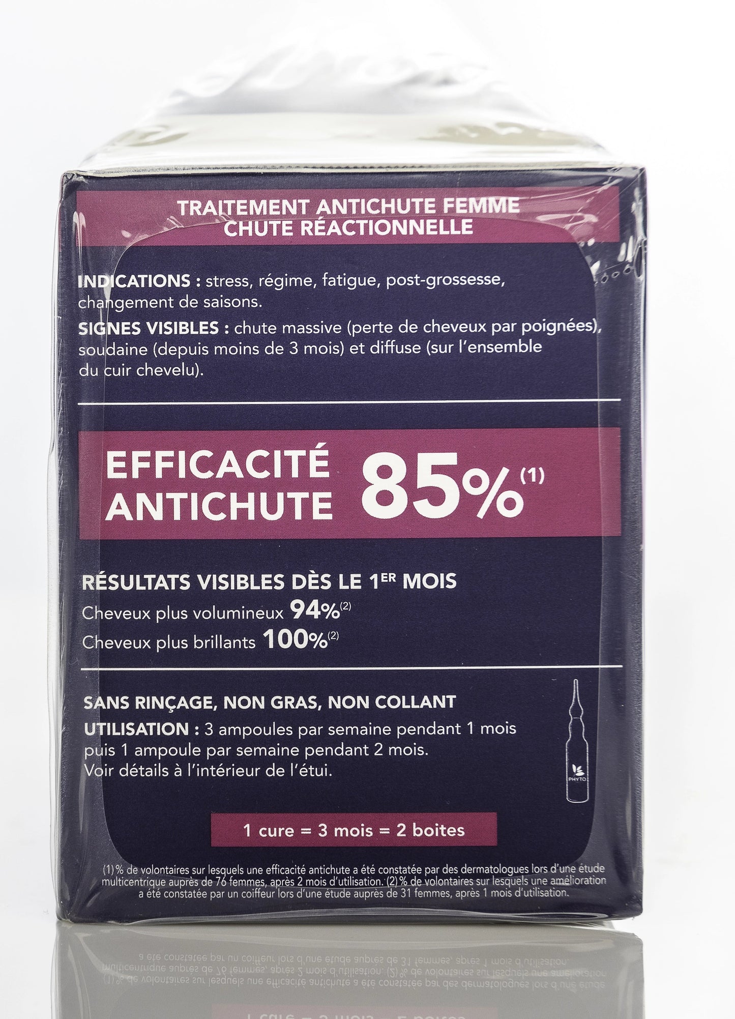 Phyto Phytocyane Reactional Anti-Hair Loss Set for Women (12 Vials x 5Ml + 1 Shampoo 100 Ml) Offer Pack