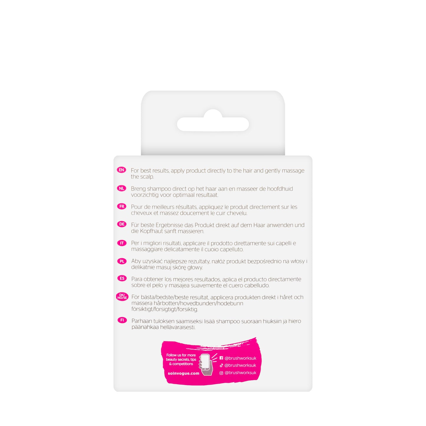 Brushworks Massaging Shampoo Brush