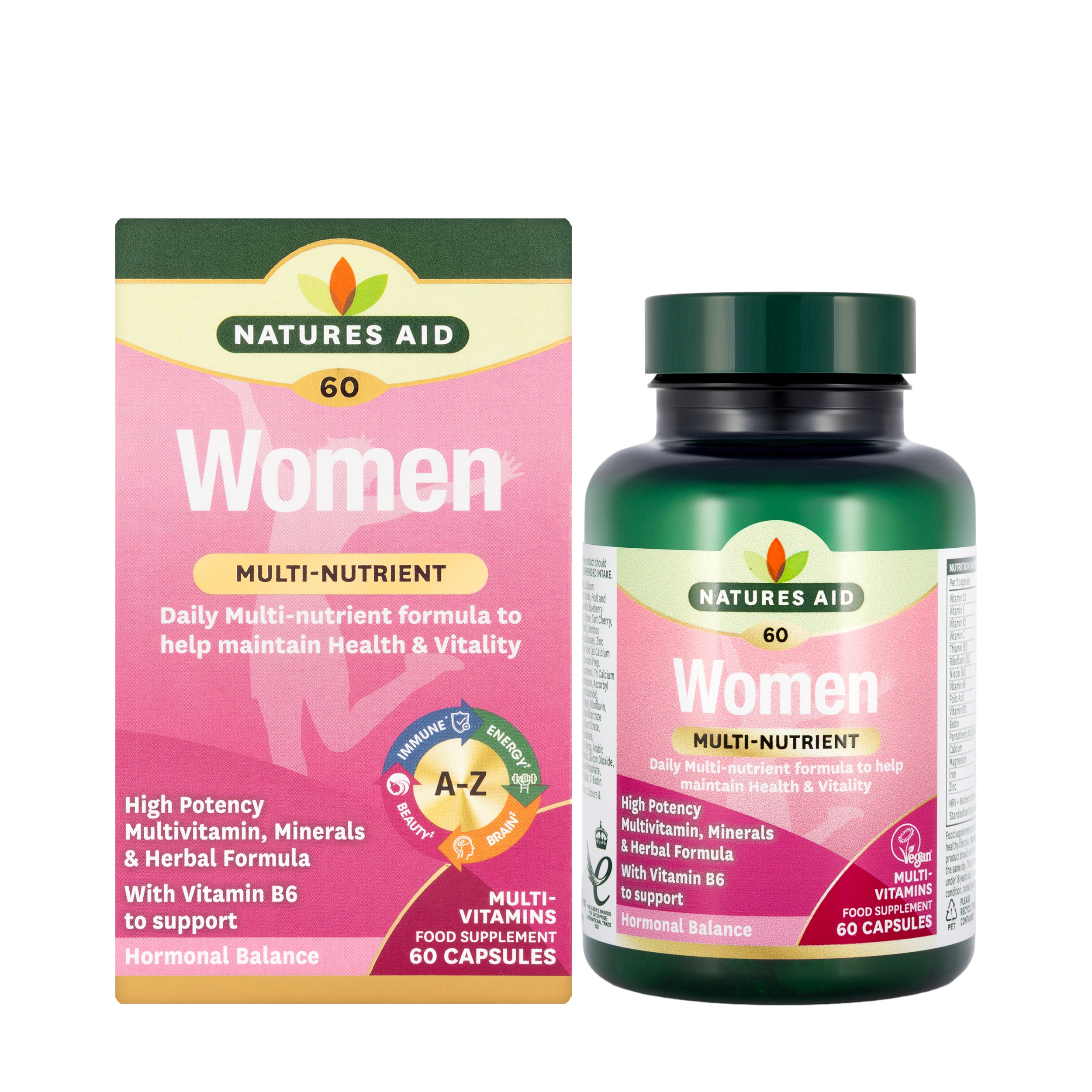 Natures Aid Women Multi-Nutrient 60 Capsule