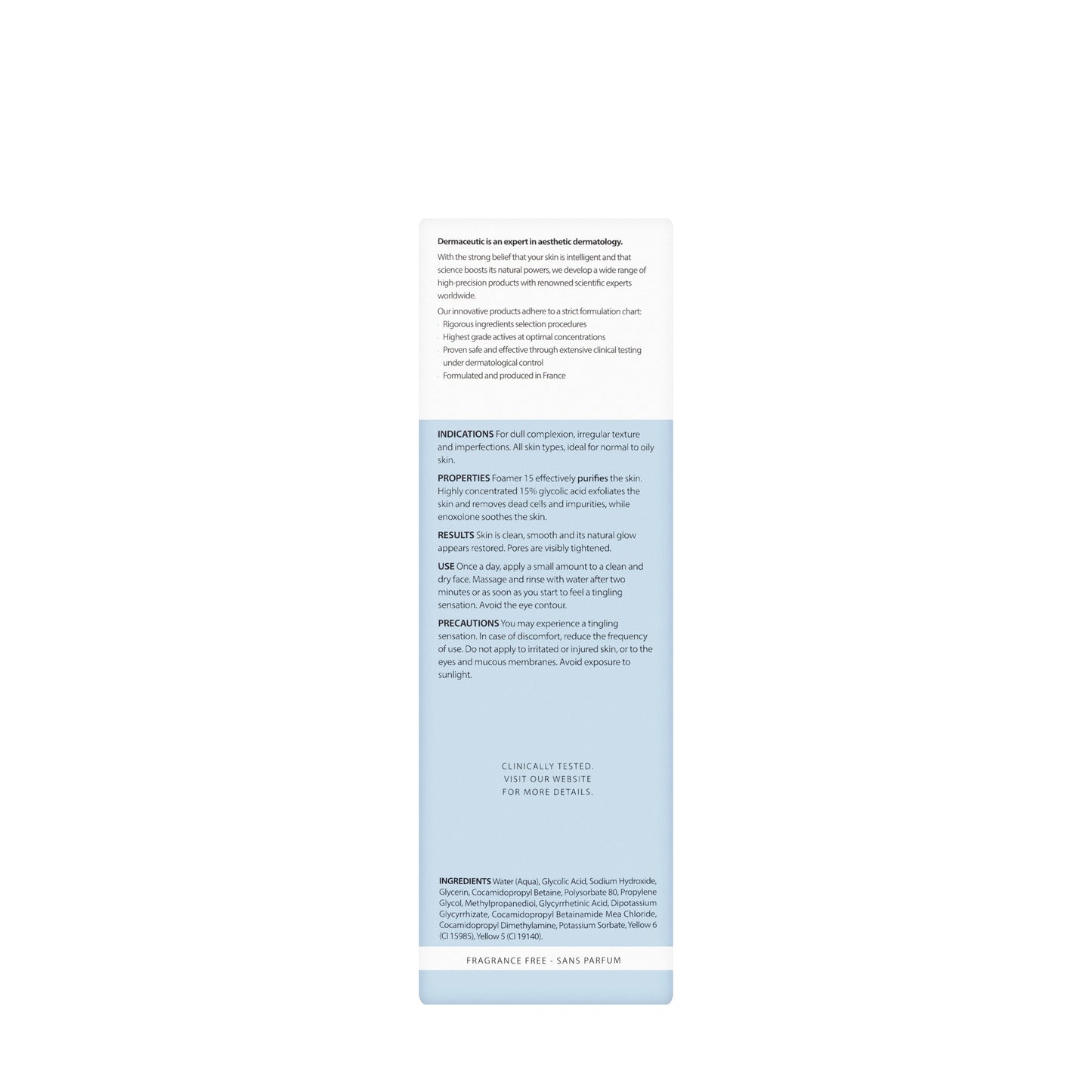 Dermaceutic Foamer 15 Intense Exfoliating Foam 100 ml