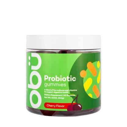 OBU Probiotic Gummies Cherry Flavor 60 Gummies