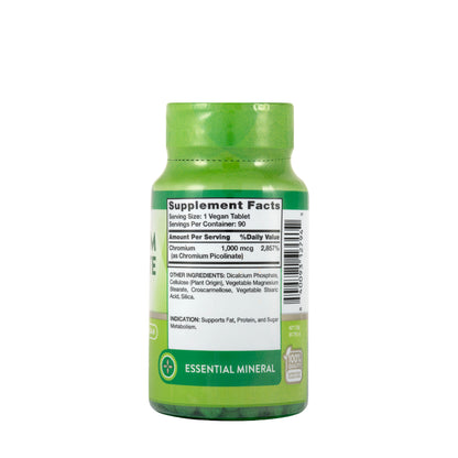 Nature’s Truth Chromium Picolinate 1000mcg 90 Tablets