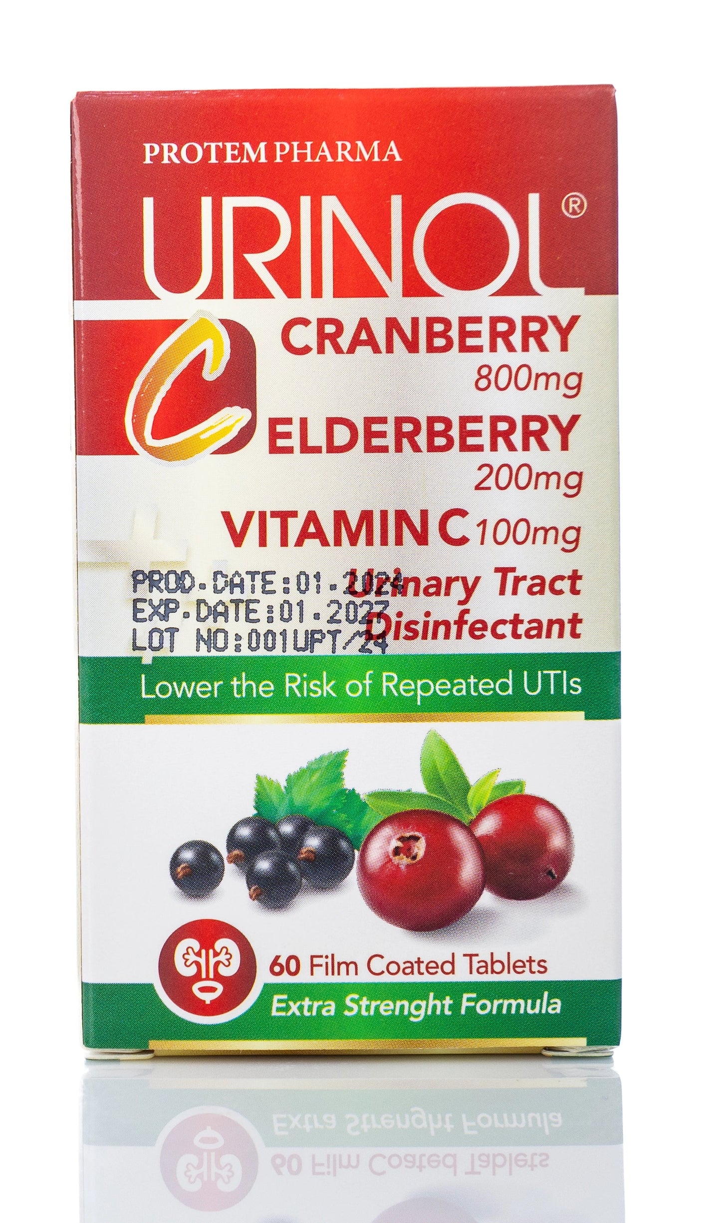 Urinol C 60 Tablets