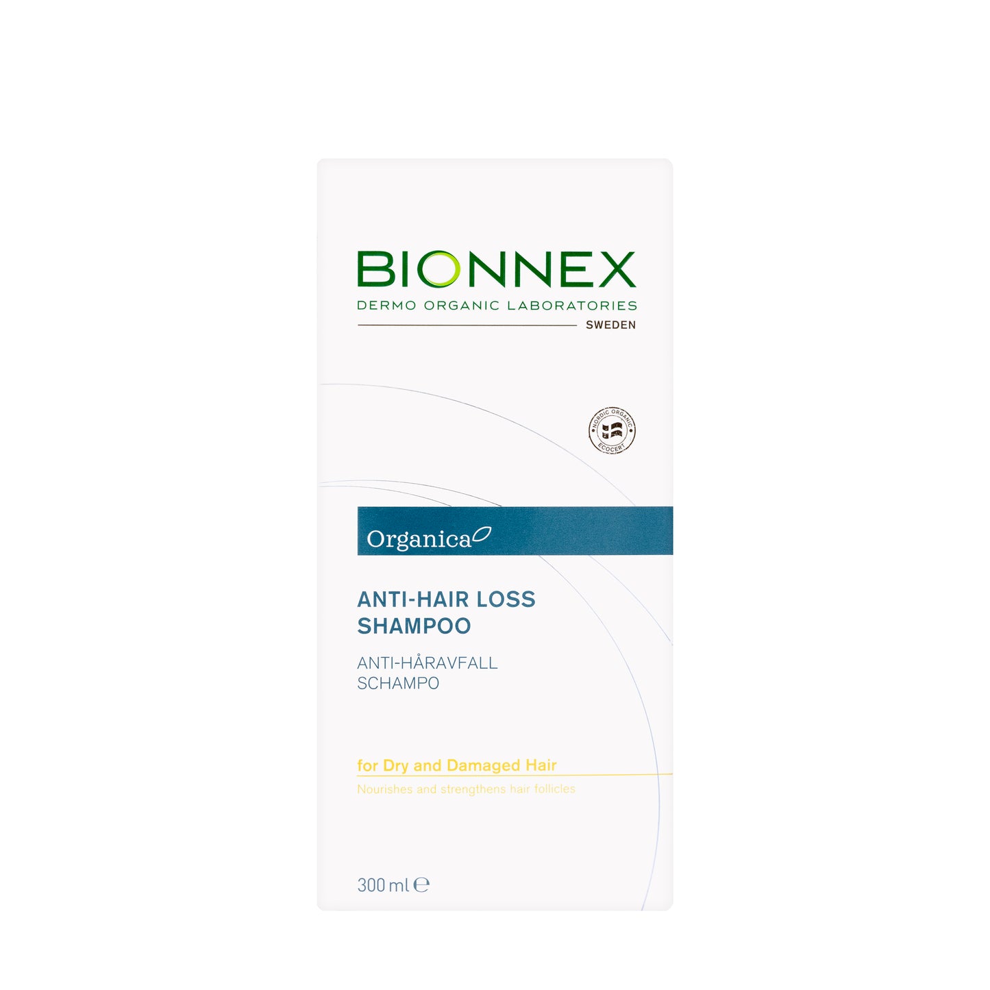 Bionnex Organica Anti-Hair Loss Shampoo for Dry and Damaged Hair 300 Ml