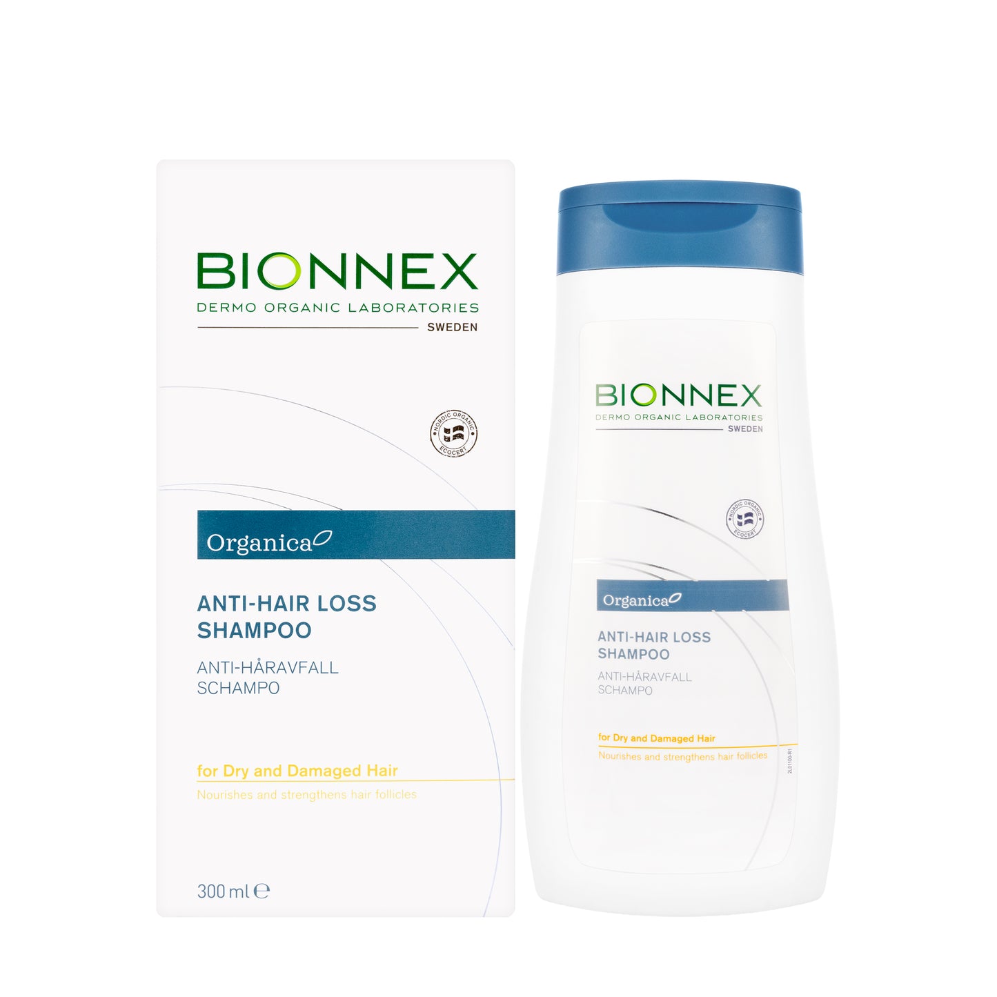Bionnex Organica Anti-Hair Loss Shampoo for Dry and Damaged Hair 300 Ml