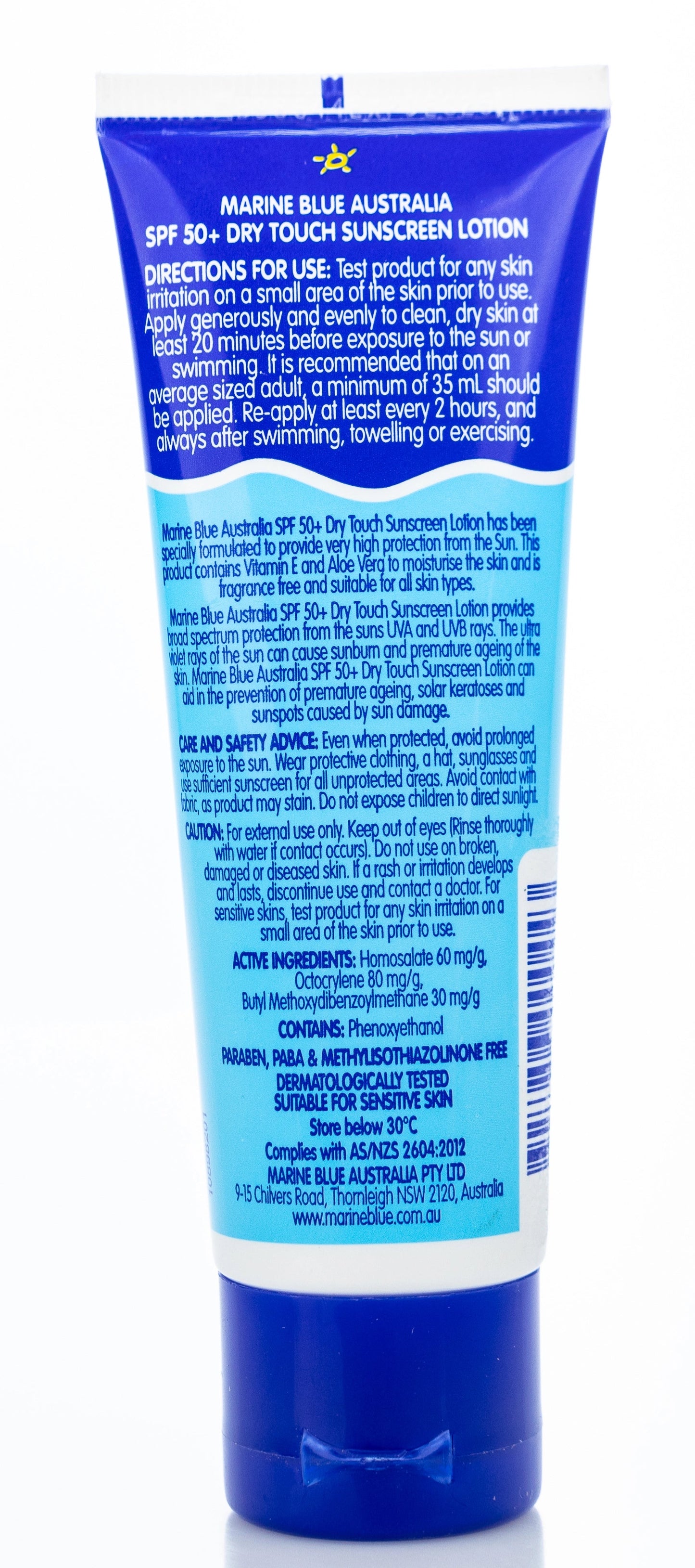Marine Blue Spf 50+ Dry Touch Lotion 50 Gm