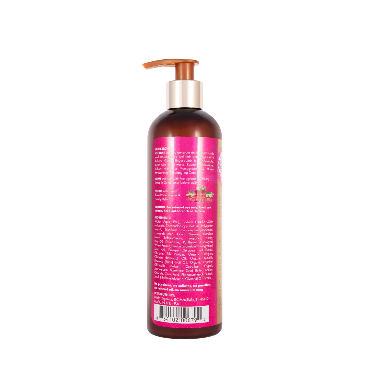 Mielle Pomegranate and Honey shampoo 355 Ml