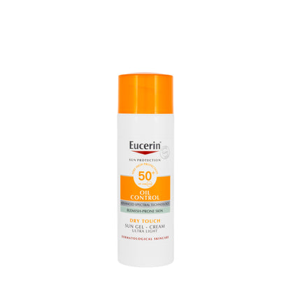 Eucerin Sun Oil Control Dry Touch SPF 50+ Gel-Cream 50 ml 2Pc[Buy1+ Get 50%Offer]