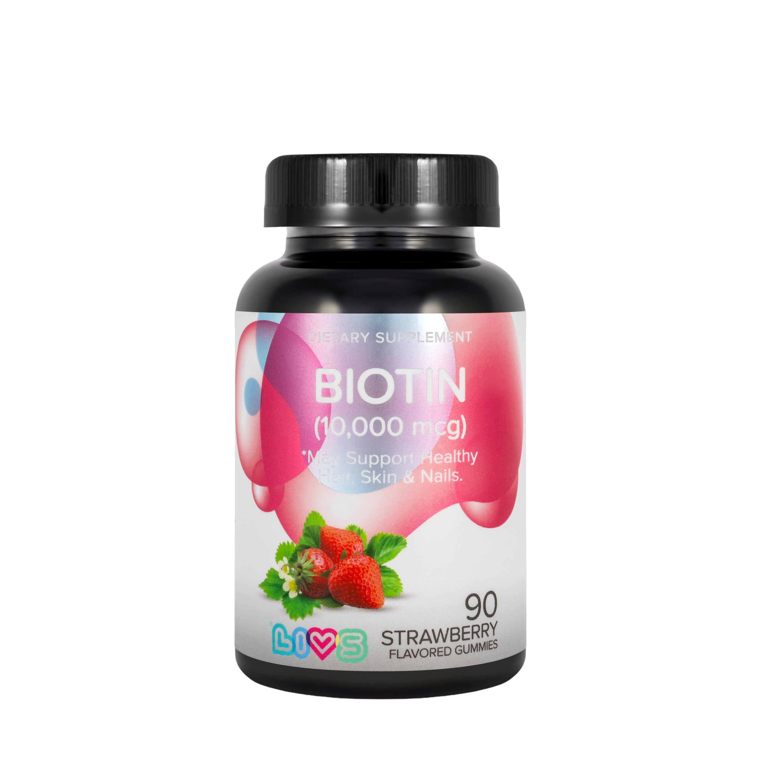 Livs Biotin 10000Mcg 90 Gummies