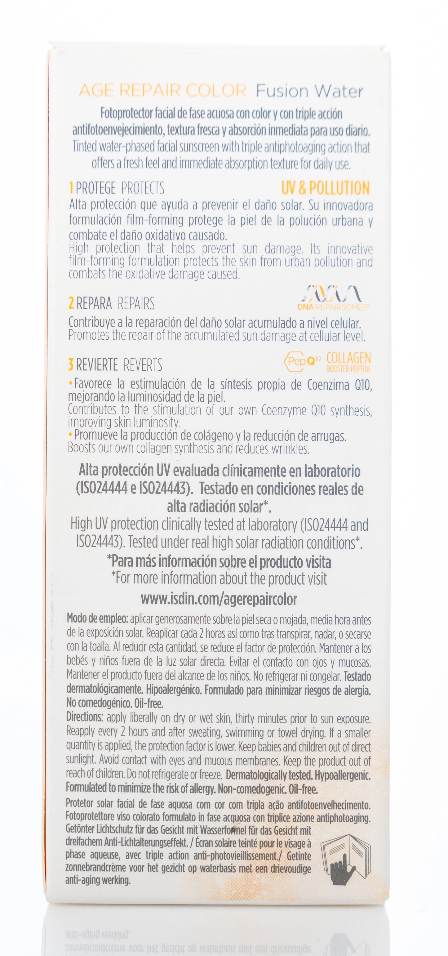 Isdin Age Repair Color Fusion Water Spf 50/50 Ml