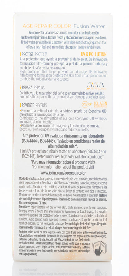 Isdin Age Repair Color Fusion Water Spf 50/50 Ml