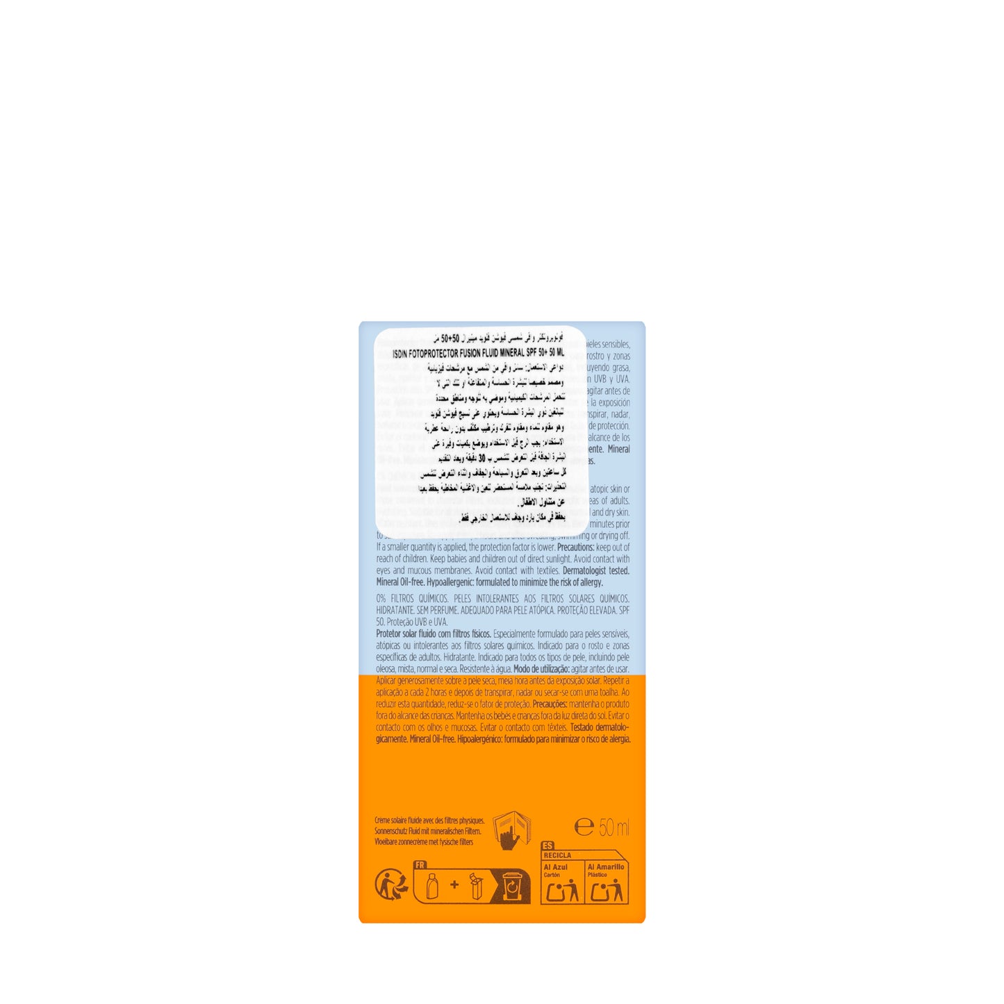 Isdin Fotoprotect Fusion Fluid Mineral Spf 50/50 Ml
