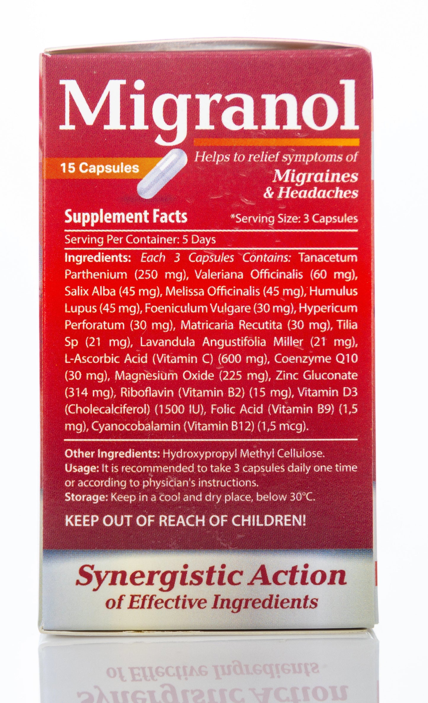 Migranol 15 Capsules