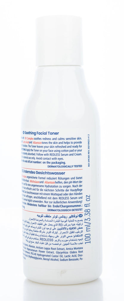 Novaclear Redless Soothing Facial Toner 100 Ml