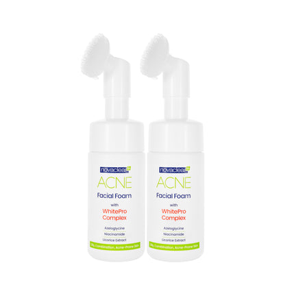 Novaclear Acne Foam White Pro Complex 1+1 Offer
