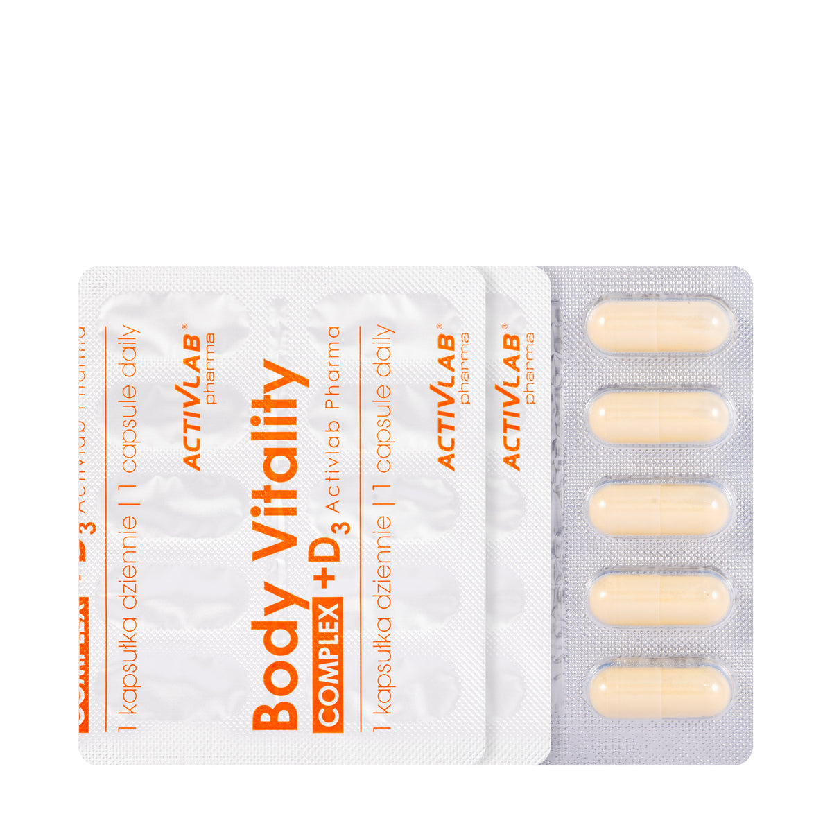 Activlab Body Vitality Complex + D3 30 Capsule