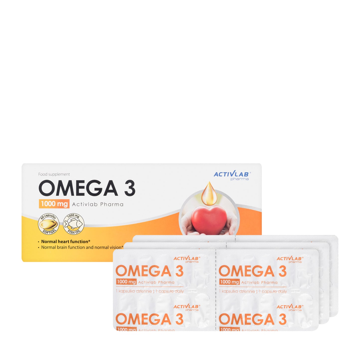 Activlab Omega 3 1000mg 60Softgel