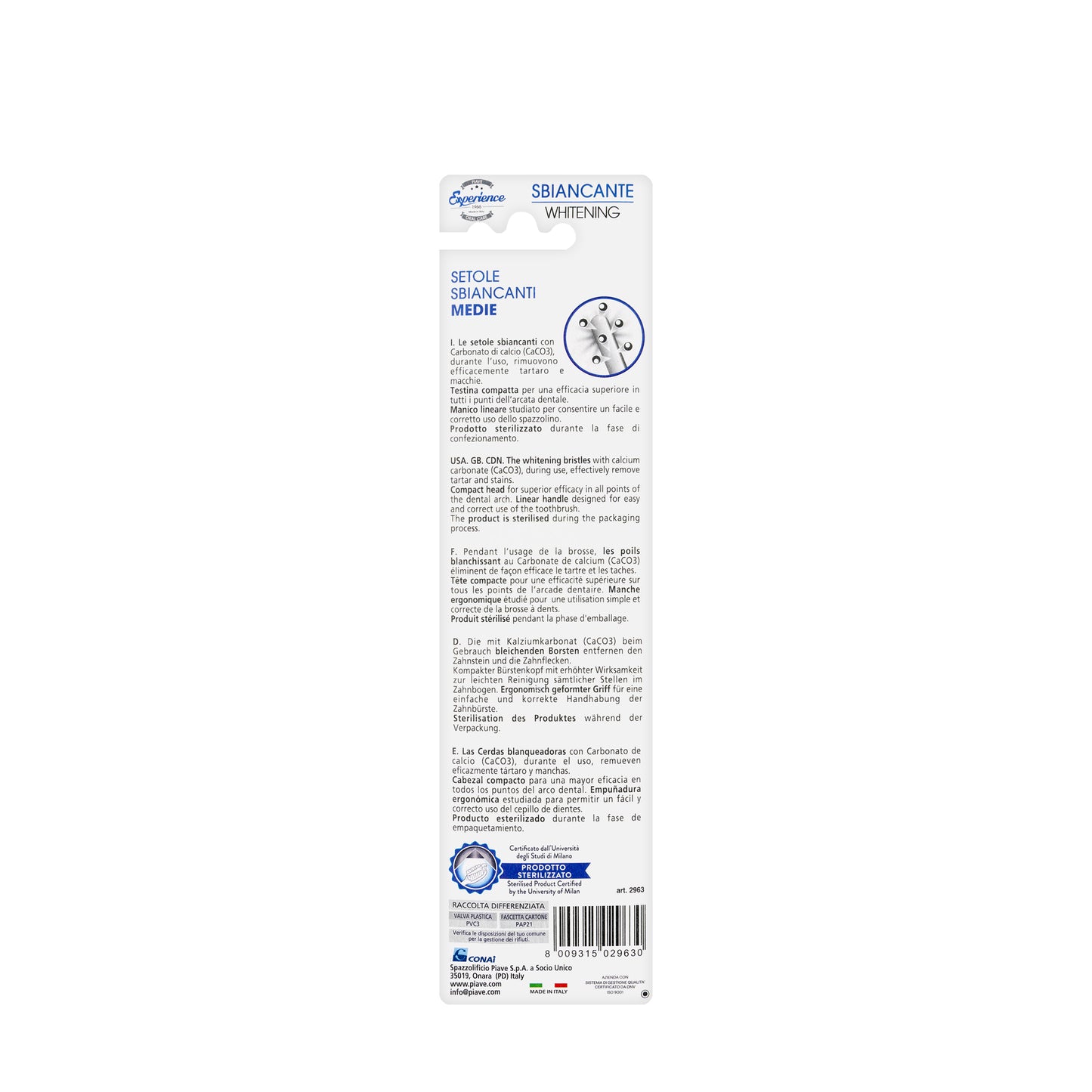 Piave Sbiancante Whitening Toothbrush [2963]