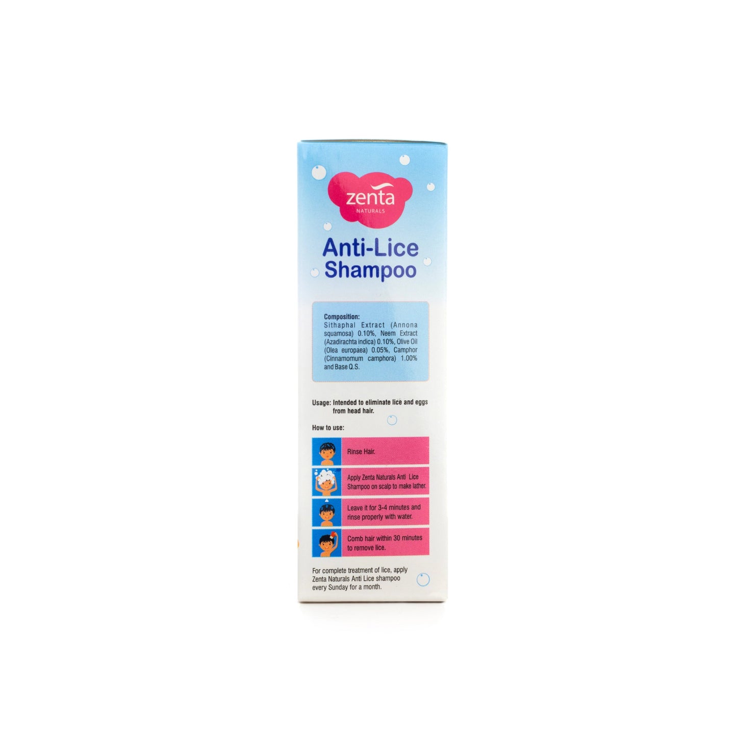 Zenta Natural Lice shampoo 120 ml