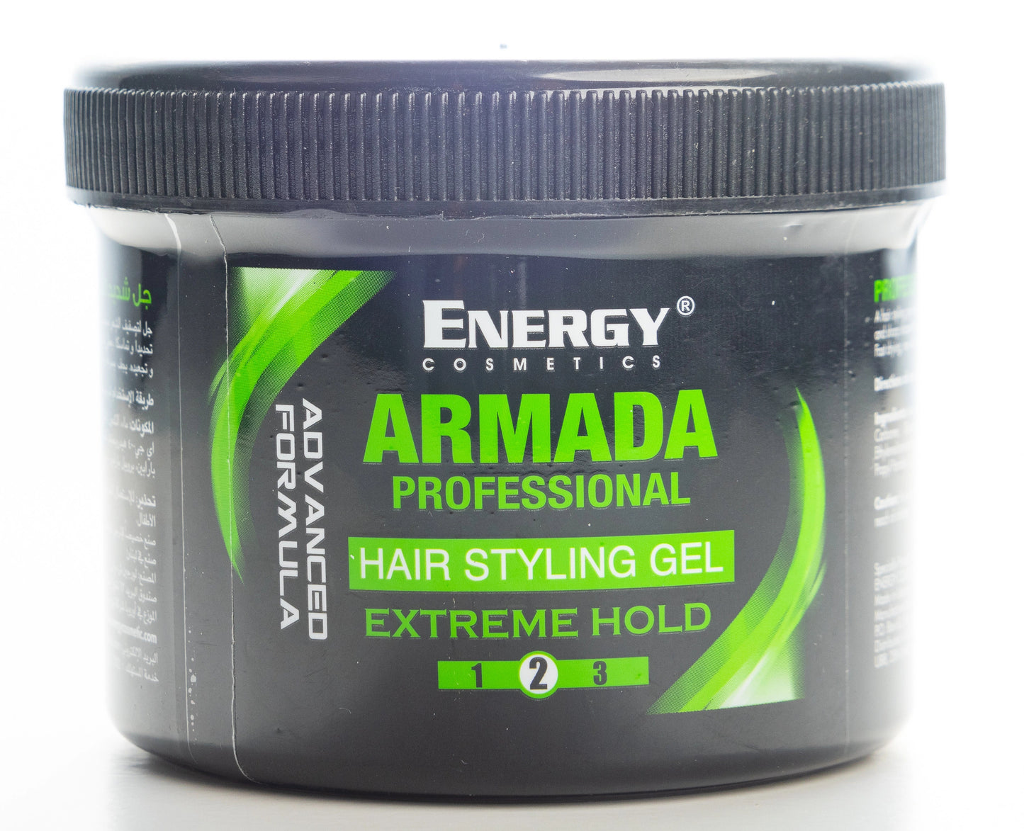 Energy Cosmetics Armada Professional Hair Styling Gel [2] Extreme Hold 500 Ml
