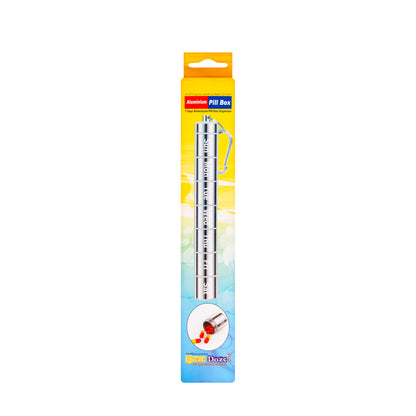 Qwik Doze Pill Box Aluminium 7 Days