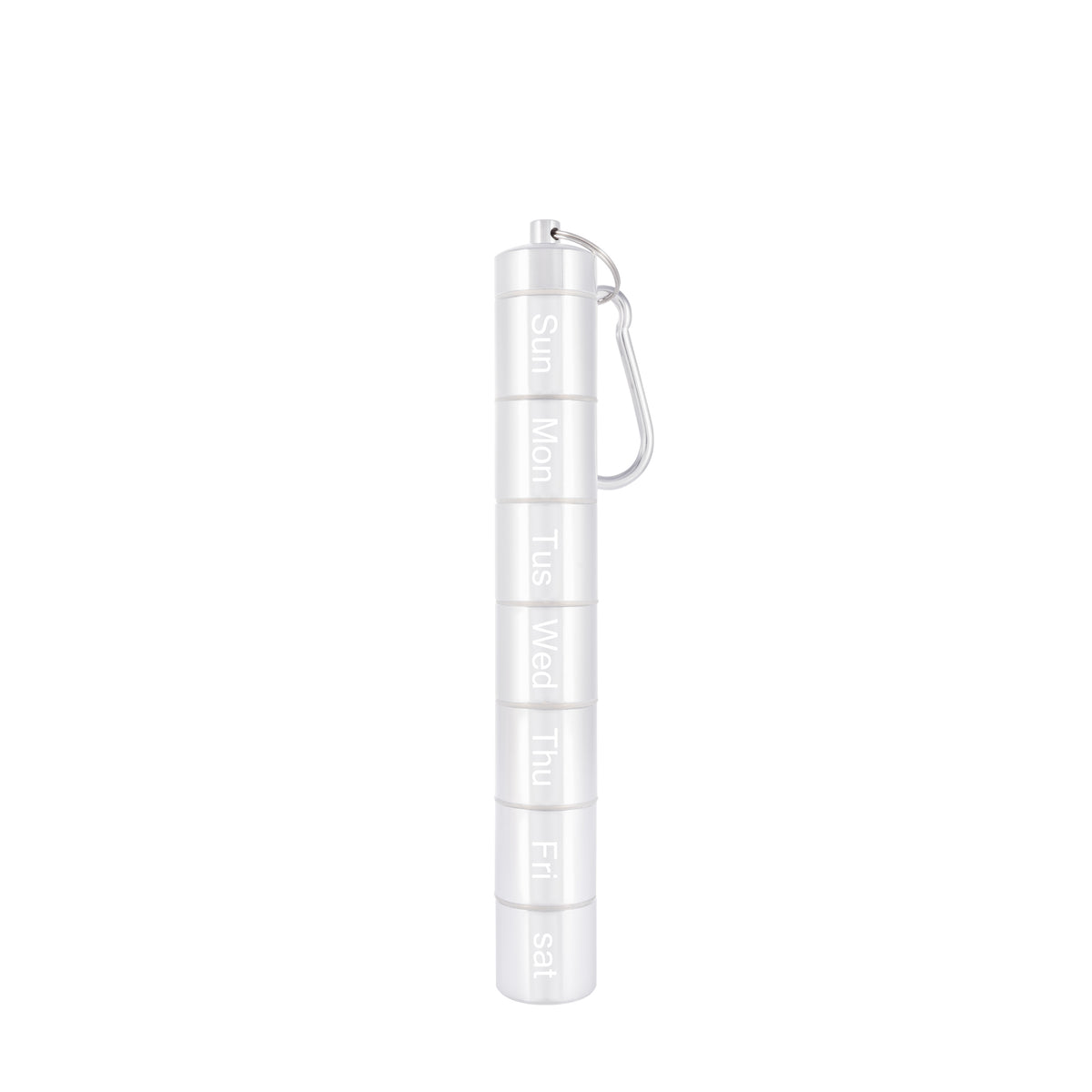 Qwik Doze Pill Box Aluminium 7 Days