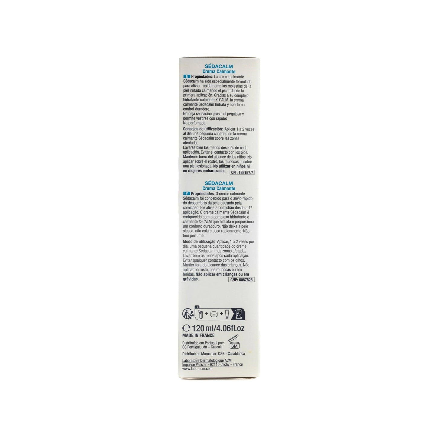 ACM Sedacalm Soothing Cream 120 Ml