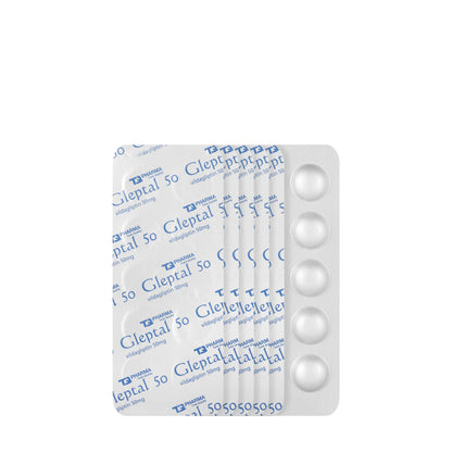 Gleptal 50Mg 60 Tablets
