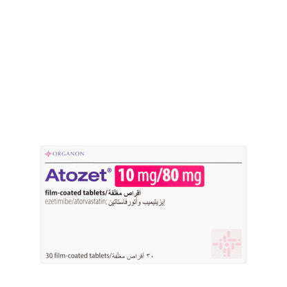 Atozet 10/80Mg 30 Tablets