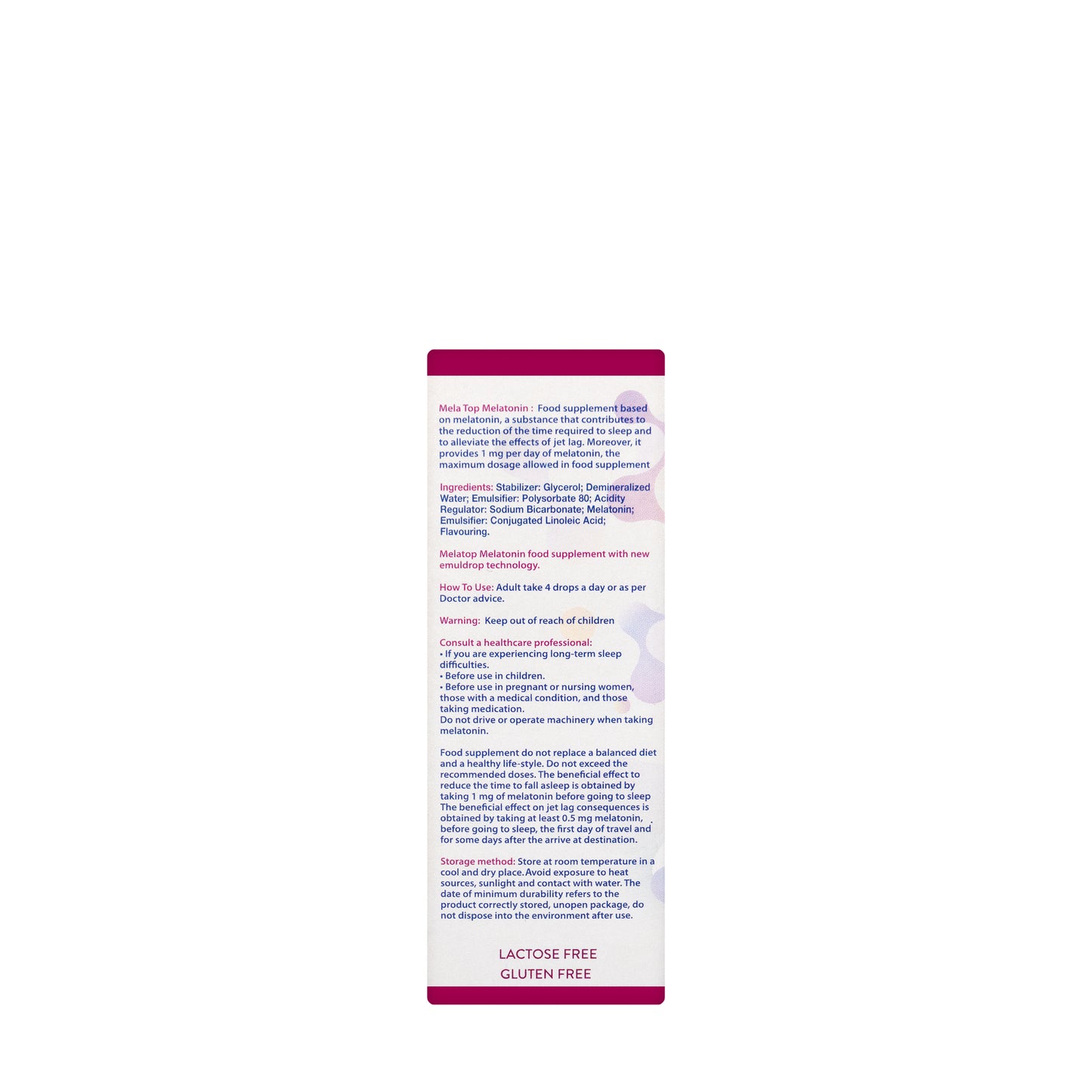 MelaTop Melatonin Drops 15ml