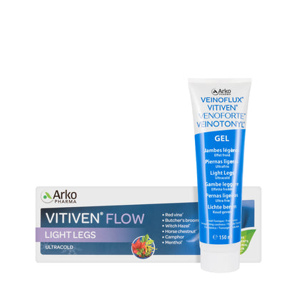 Arkopharma Vitiven Flow Light Legs Ultra Cold Gel 150Ml