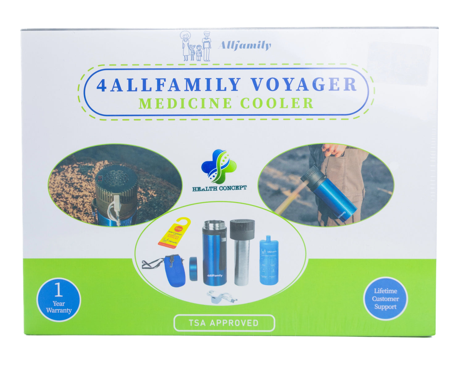 4Allfamily Voyager Medicine Cooler [Hc]