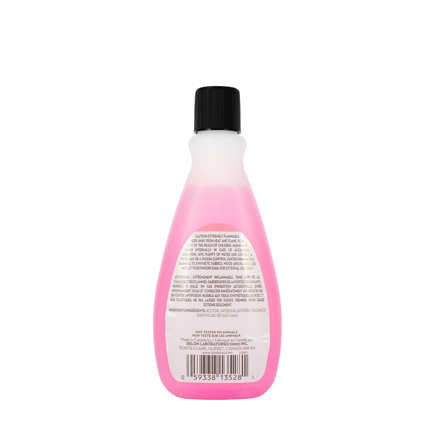 Lovu Nail Polish Remover 200 Ml [Strawberry]