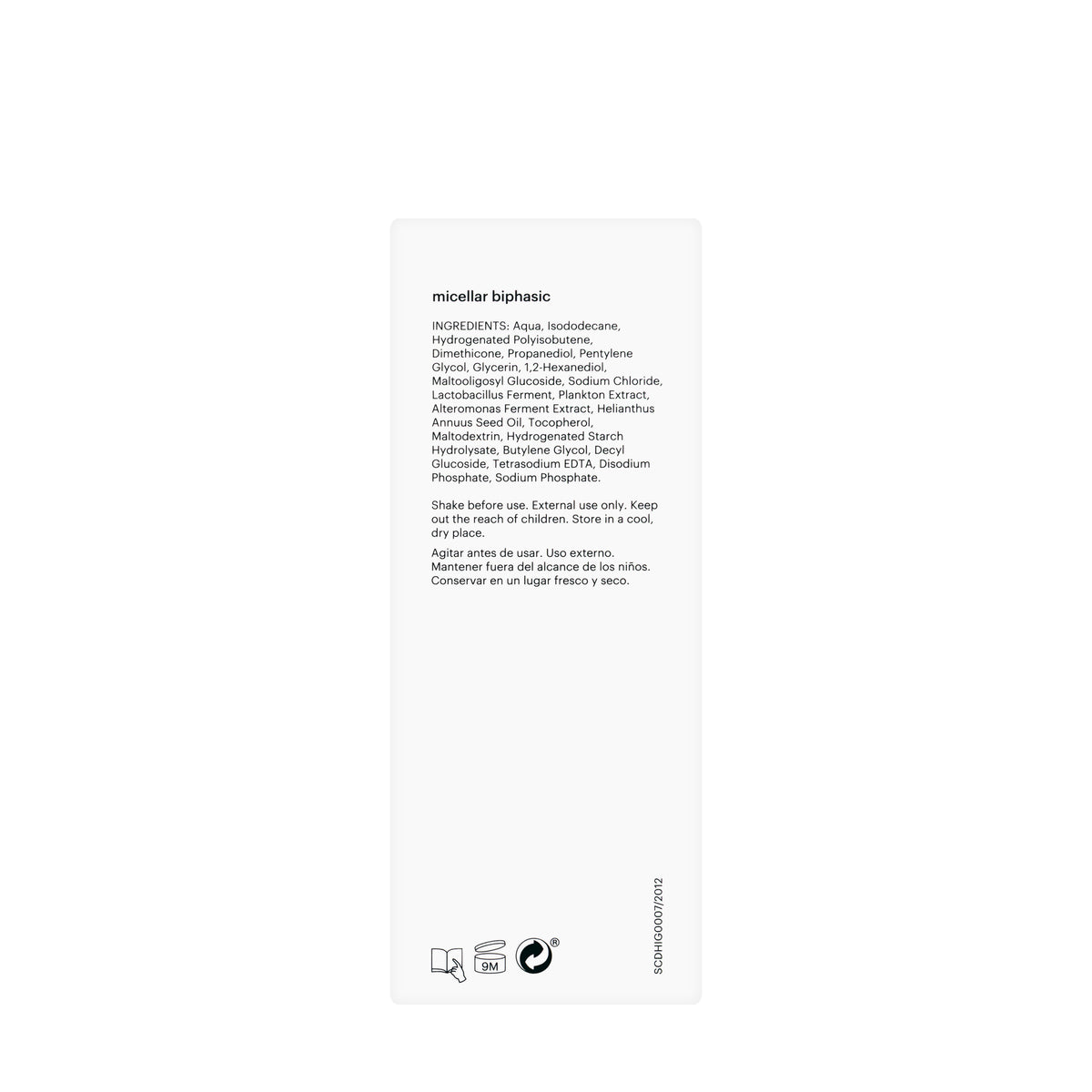 Mesoestetic Micellar Biphasic Eye and Lips 150 ml