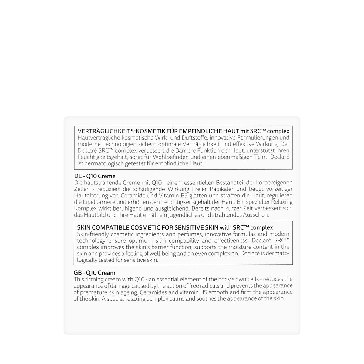 Declaré Age Control Q10 Cream 50 ml