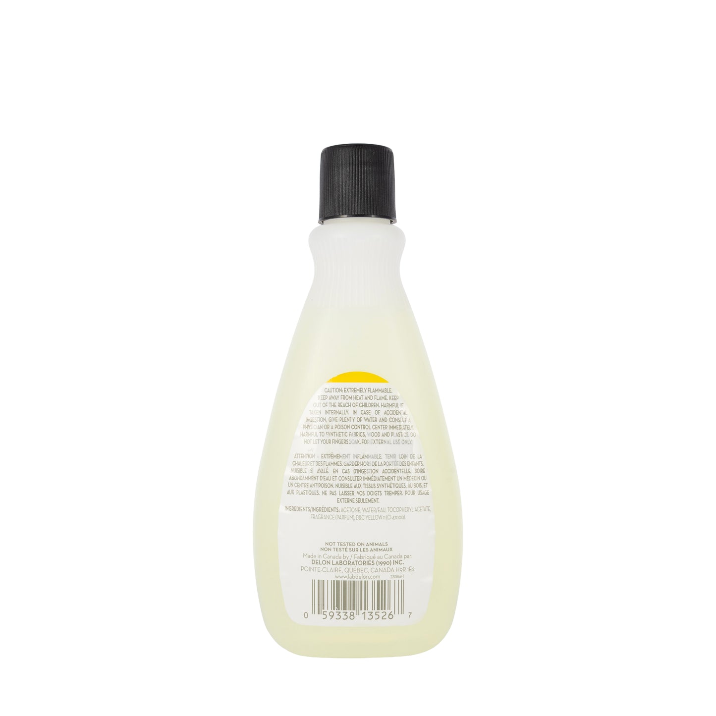 Lovu Nail Polish Remover 200 Ml [Lemon]