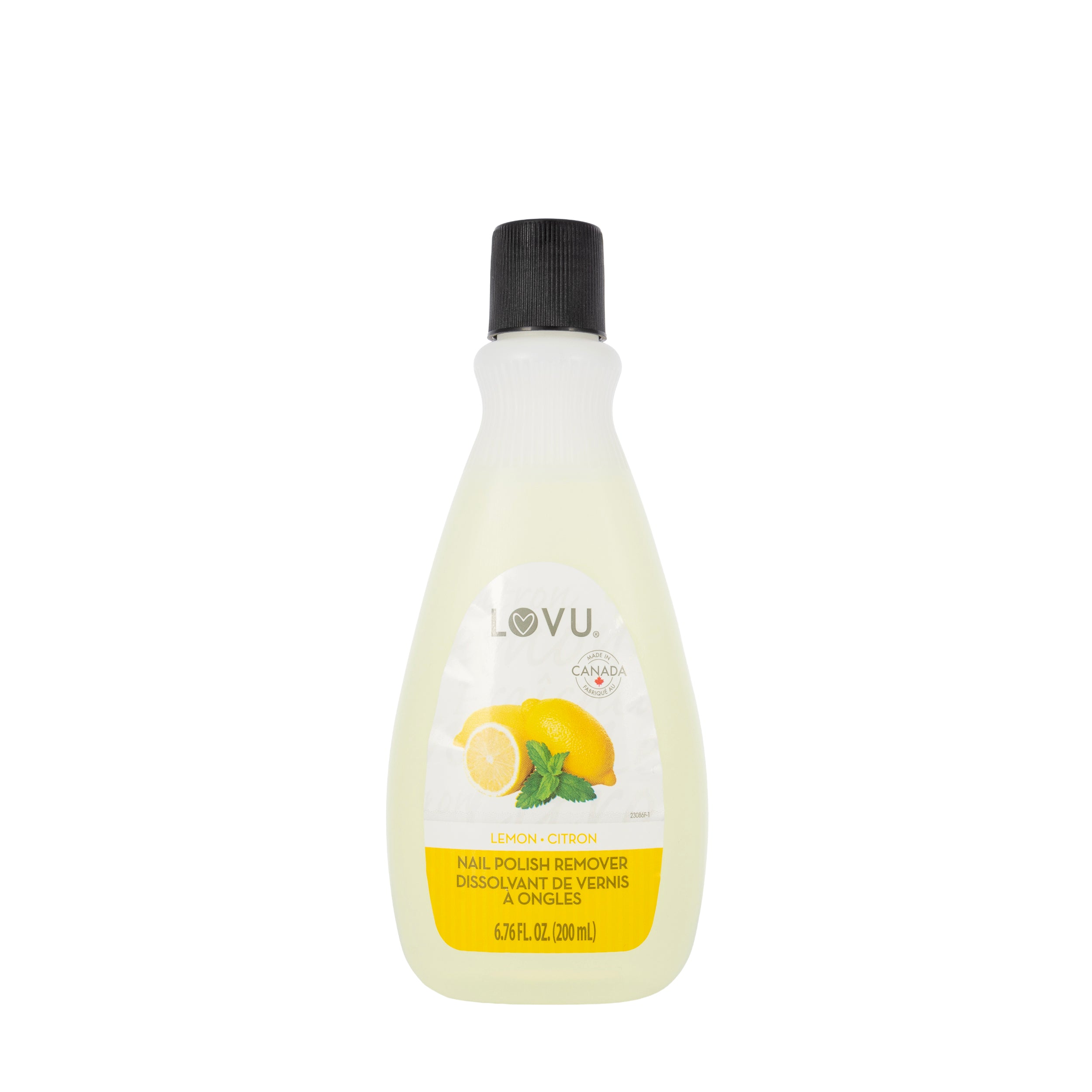 Lovu Nail Polish Remover 200 Ml [Lemon]