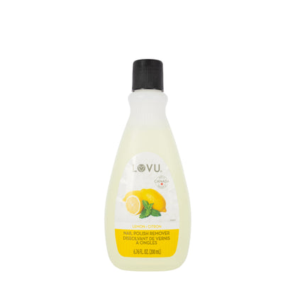 Lovu Nail Polish Remover 200 Ml [Lemon]