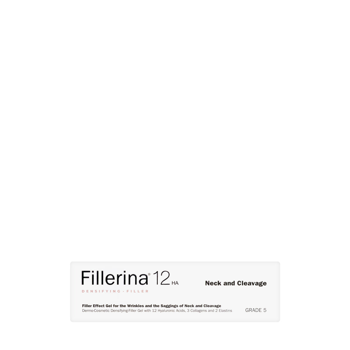 Fillerina Densifying Filler 12 HA Neck and Cleavage Grade 5 Gel 30 Ml