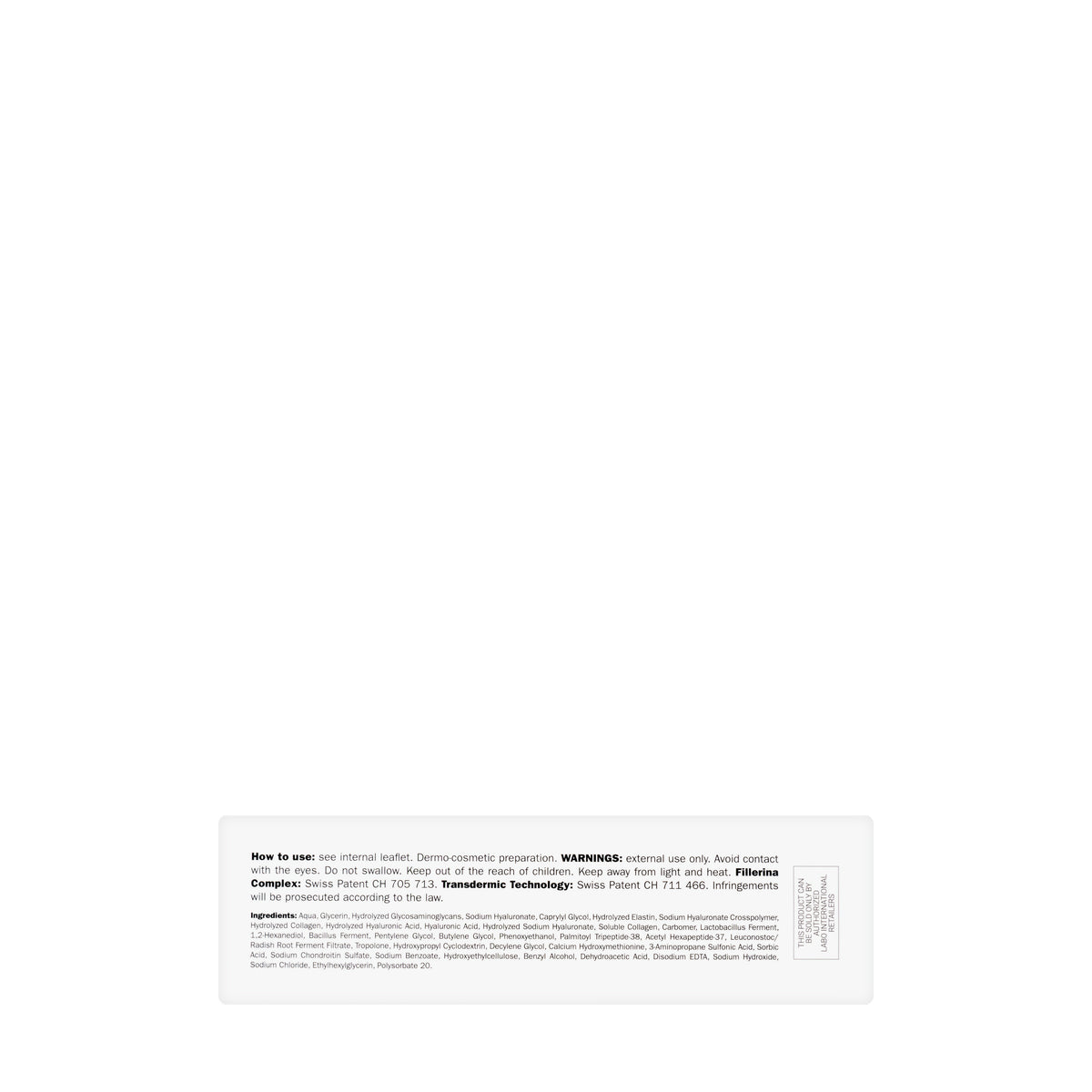 Fillerina Densifying Filler 12 HA Neck and Cleavage Grade 5 Gel 30 Ml