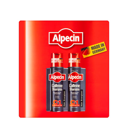 Alpecin Caffeine shampoo C1 250Ml 2 Pieces Offer