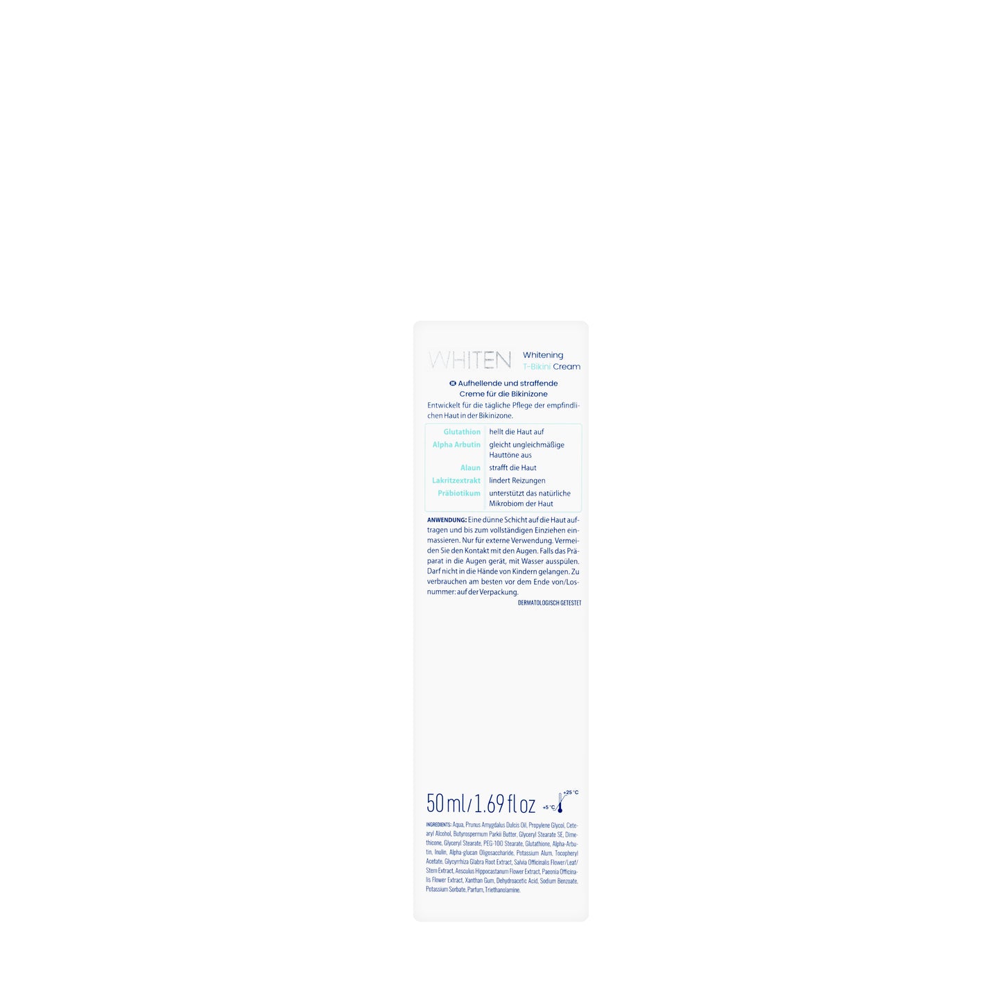 Novaclear Whitening T-Bikini Cream 50 Ml