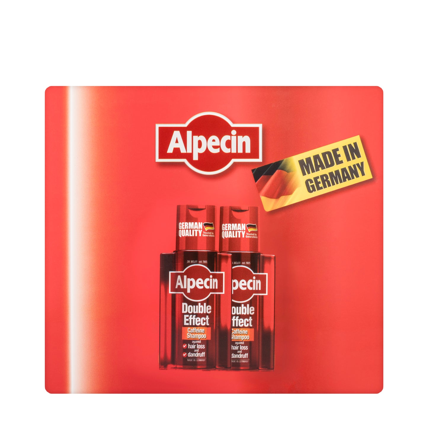 Alpecin Double Effect Caffeine shampoo 200Ml 2 Pieces Offer