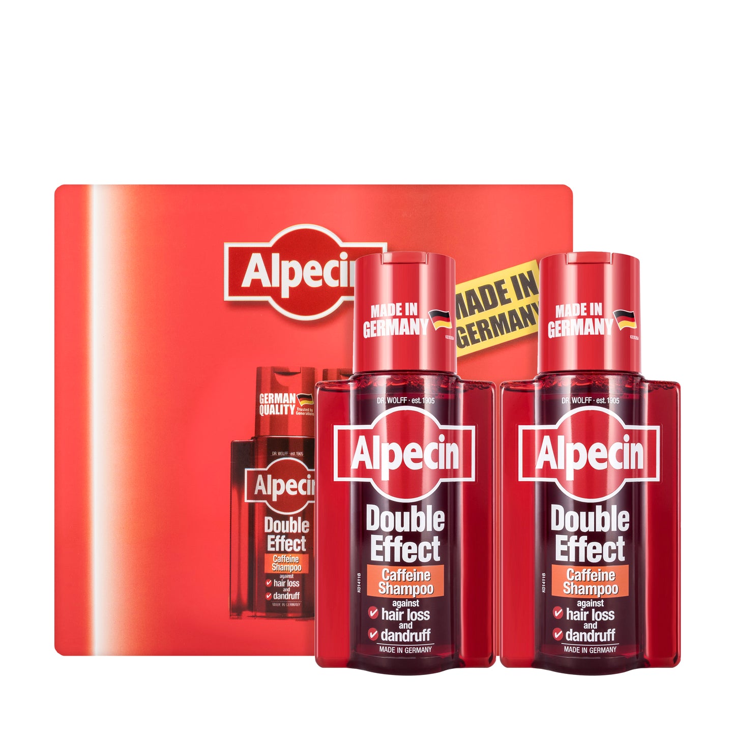 Alpecin Double Effect Caffeine shampoo 200Ml 2 Pieces Offer