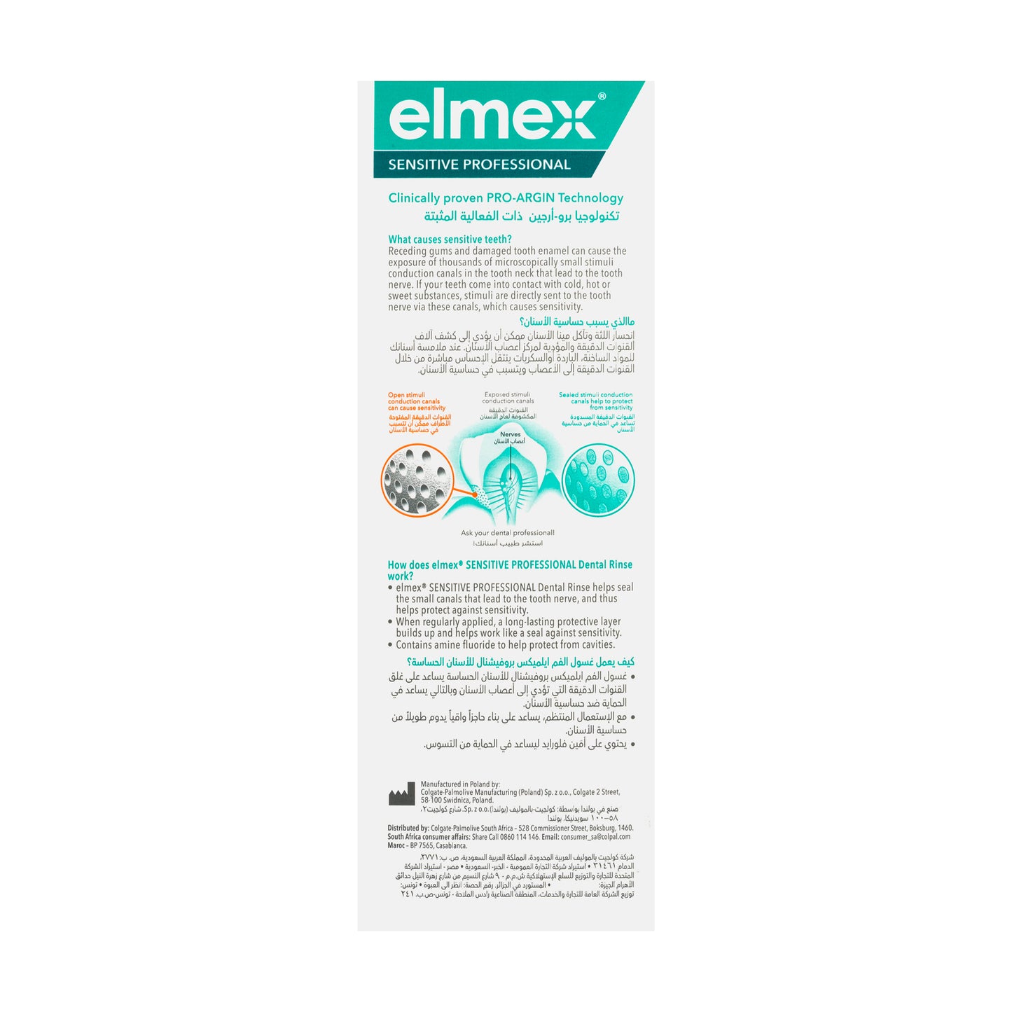 Elmex Sensitive Proffessional Mouthwash 400Ml