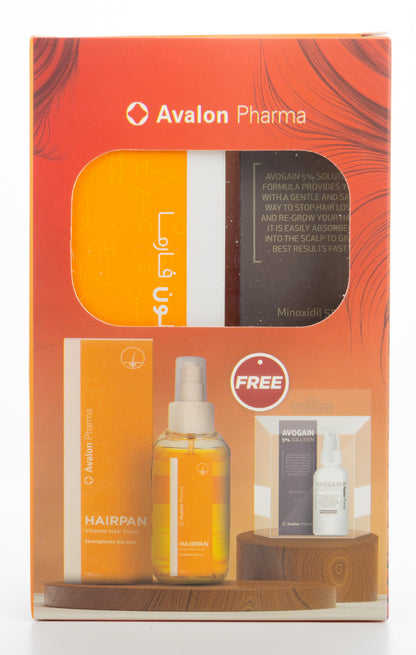 Avalon Hairpan Spray+Avalon Avogain 5% Solution 50Ml Offer Pack