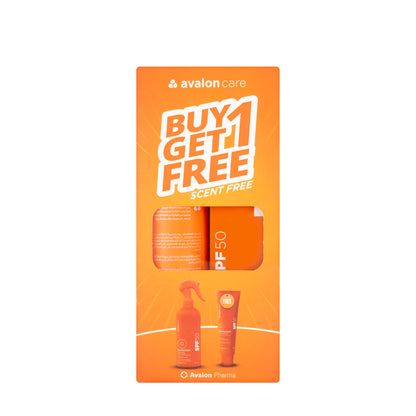 Avalon care Spf50 Kids Spray +Avalon Aquafluid 50Ml Offer Pack