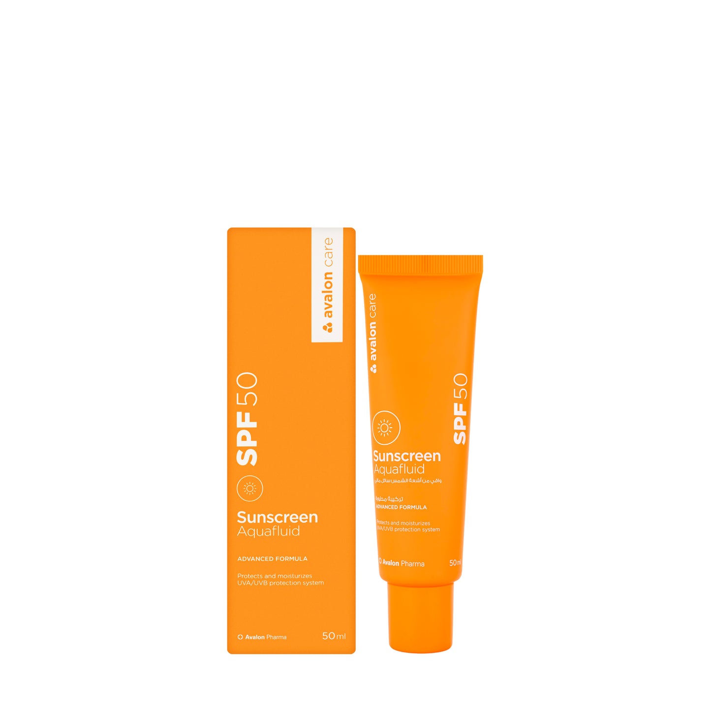 Avalon care Spf50 Kids Spray +Avalon Aquafluid 50Ml Offer Pack