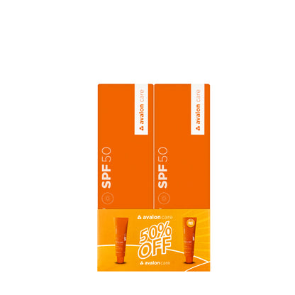 Avalon care Sunscren Spf50 Aqua Fluid 50Ml 1+1Offer